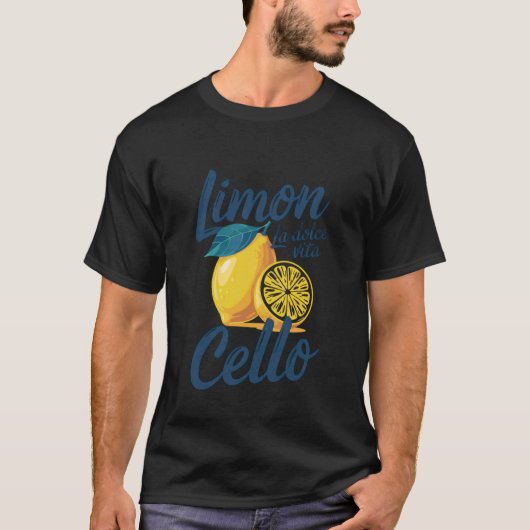 Limon La Dolce Vita Cello Lemon Delight T-Shirt (Vorderseite)