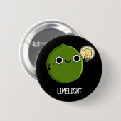 Limon-light Funny Fruit Limon Pun Dark BG Button (Vorne & Hinten)