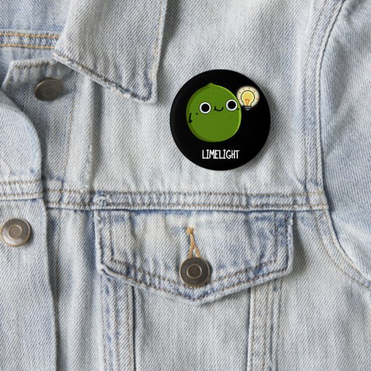 Limon-light Funny Fruit Limon Pun Dark BG Button (Beispiel)