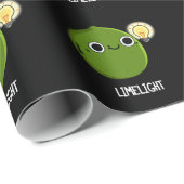 Limon-light Funny Fruit Limon Pun Dark BG Geschenkpapier (Rolleneckpunkt)