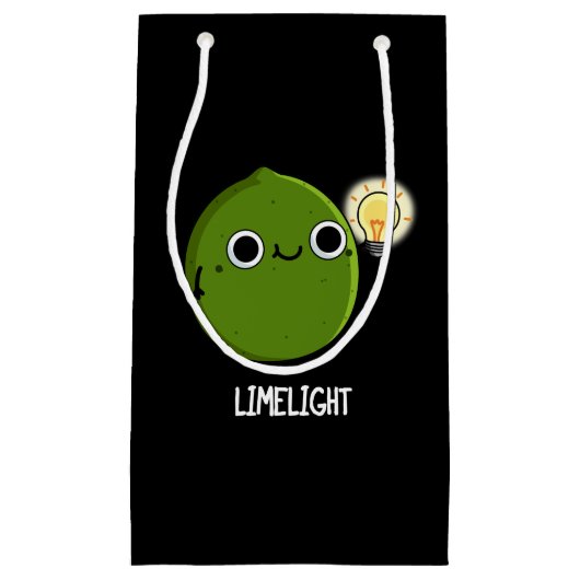 Limon-light Funny Fruit Limon Pun Dark BG Kleine Geschenktüte (Vorderseite)