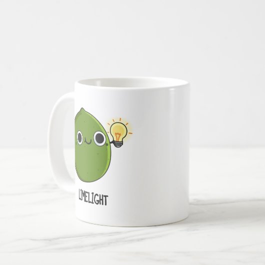Limon-light Funny Fruit Limon Pun Kaffeetasse (Vorderseite Links)