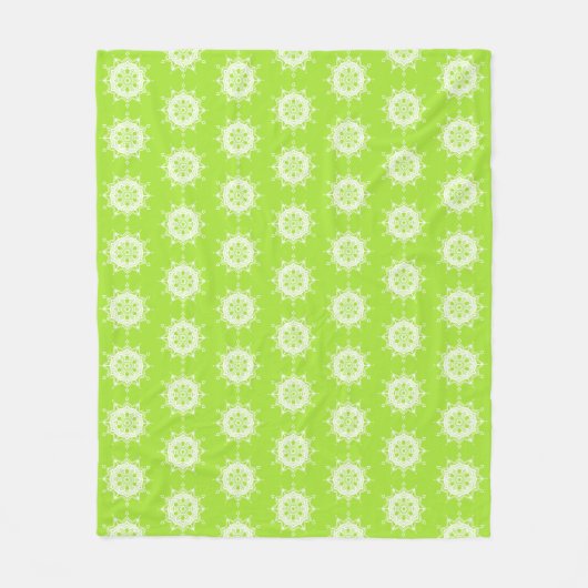 Limon Mandala Fleecedecke (Vorderseite)