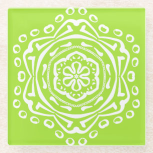 Limon Mandala Glasuntersetzer