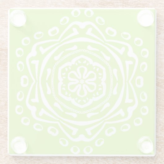 Limon Mandala Glasuntersetzer (Rückseite)