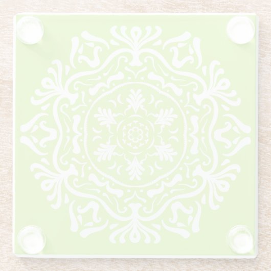 Limon Mandala Glasuntersetzer (Rückseite)