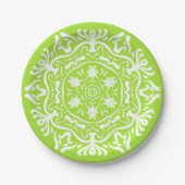 Limon Mandala Pappteller (Vorderseite)