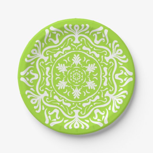 Limon Mandala Pappteller (Vorderseite)