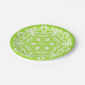 Limon Mandala Pappteller (Schrägansicht)