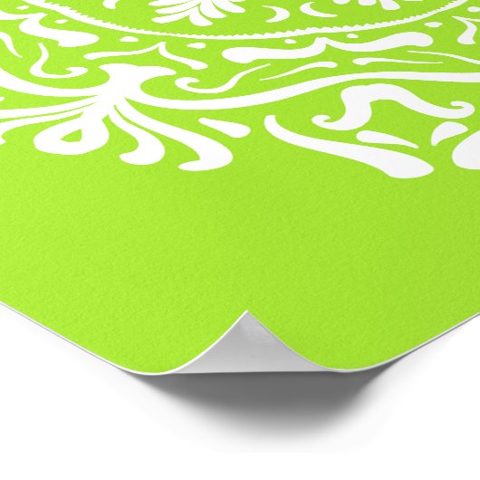 Limon Mandala Poster (Ecke)