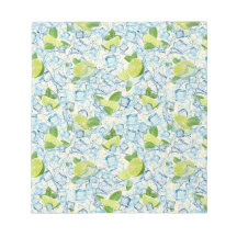 Limon, Minze und Eiswürfel