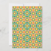 Limon Mittelmeer Orange 80. Einladung (Rückseite)