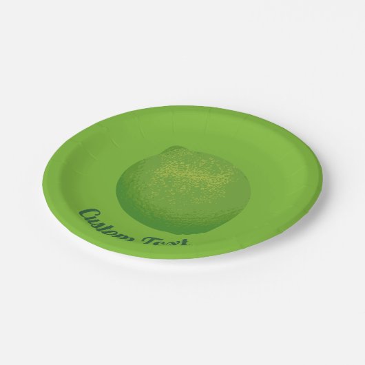 Limon Pappteller (Schrägansicht)