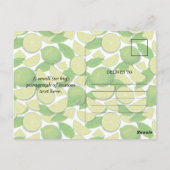 Limon Postkarte (Rückseite)