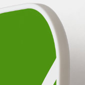 Limon rosa, leuchtend weiß gestrichene Streifen Pickleball Schläger (Linke Seite)