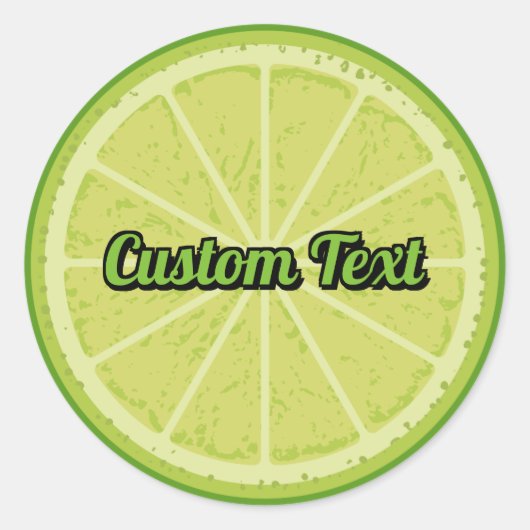 Limon Runder Aufkleber (Vorderseite)