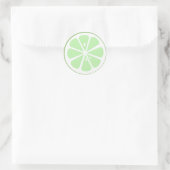 Limon Runder Aufkleber (Tasche)