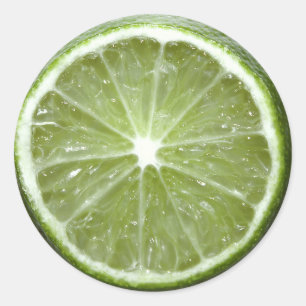 Limon Runder Aufkleber