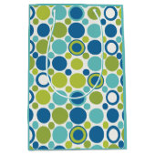 Limon- und Aqua-Bubble MCM-Geschenktasche Mittlere Geschenktüte (Vorderseite)