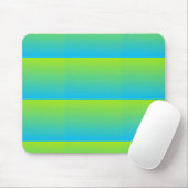 Limon und blau zwei Tone Mousepad (Mit Mouse)
