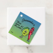 Limon und Pepper Pals Funny Cartoon Limon Pickles Geschenkanhänger (Beispiel)