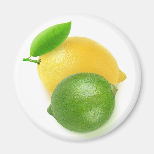 Limon und Zitrone Magnet (Vorne)