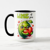 LIMON VON IHREM NIEDLICHEN FUNNY COUPLE TASSE (Links)