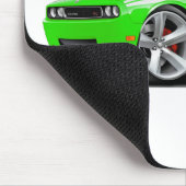 Limon-Weißes Auto 2009-11 Herausforderer Mousepad (Ecke)