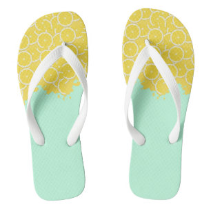 Limonade Flip Flops machen Badesandalen