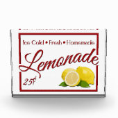 Limonade Fotoblock (Vorderseite)