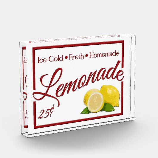 Limonade Fotoblock (Links)