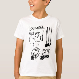 Limonade für Verkauf - Kinder übergeben T-Shirt