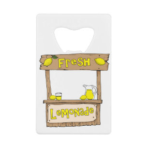 Limonade Geldbeutel Flaschenöffner