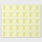 Limonade Geschenkpapier (Flach)