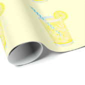 Limonade Geschenkpapier (Rolleneckpunkt)
