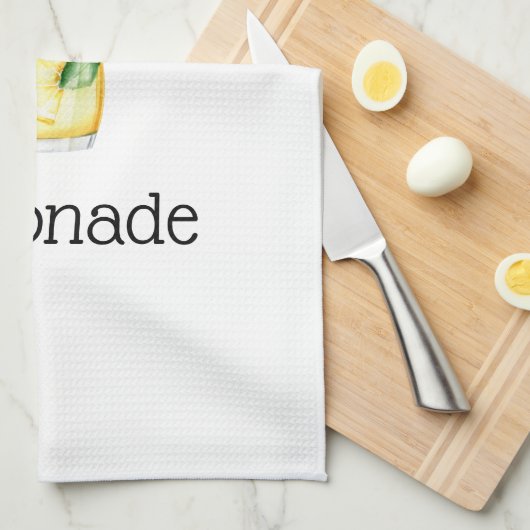 Limonade Geschirrtuch (Viertel Falte)