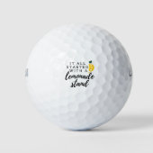 Limonade Golfball (Vorderseite)