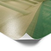 Limonade Hallenbad Dreamcore Poster - Surreal (Ecke)