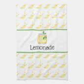 Limonade in einem Glasküchentuch Geschirrtuch (Vertikal)