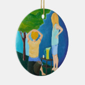 Limonade kämpft Verzierung Keramikornament (Rechts)