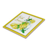 Limonade Keramikfliese (Seite)