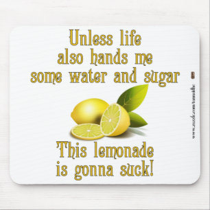 Limonade machen mousepad