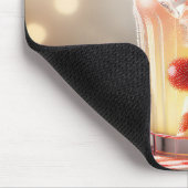 Limonade mit Kirschen Mousepad (Ecke)