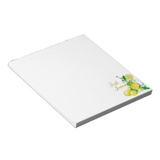 Limonade Notizblock (angewinkelt)