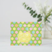 Limonade Postkarte (Stehend Vorderseite)