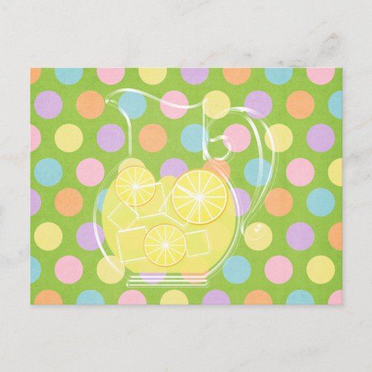 Limonade Postkarte (Vorderseite)
