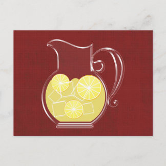 Limonade Postkarte