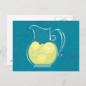 Limonade Postkarte (Vorne/Hinten)