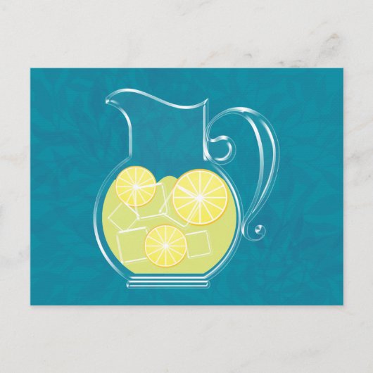 Limonade Postkarte (Vorderseite)