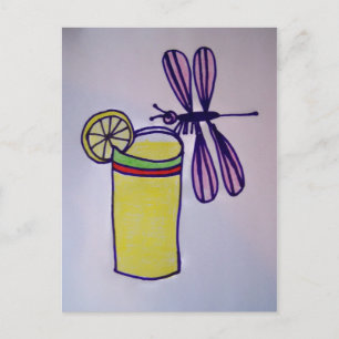 Limonade Postkarte
